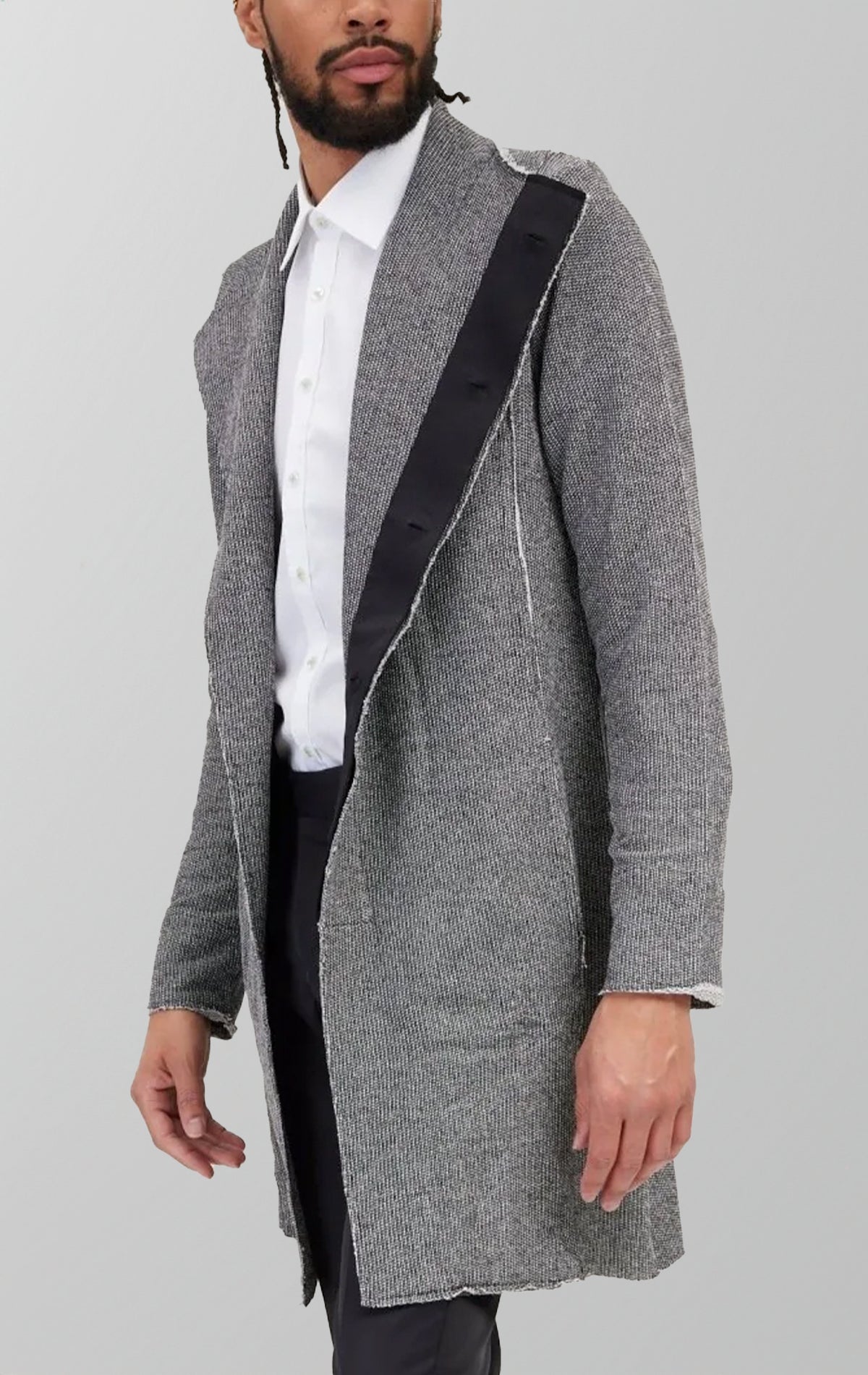 Matrix Long Cardigan